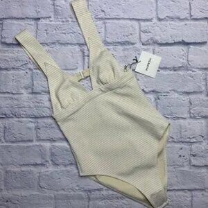 NWT XS Marysia Nassau Swimsuit Striped Retail $367